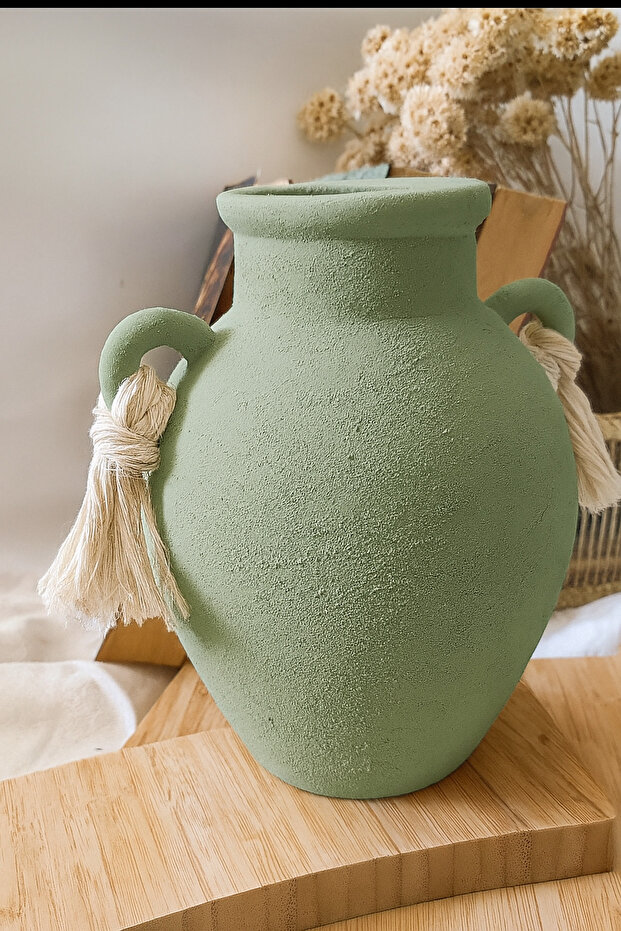 Design Cube Vase with Handle (18 cm) - 3