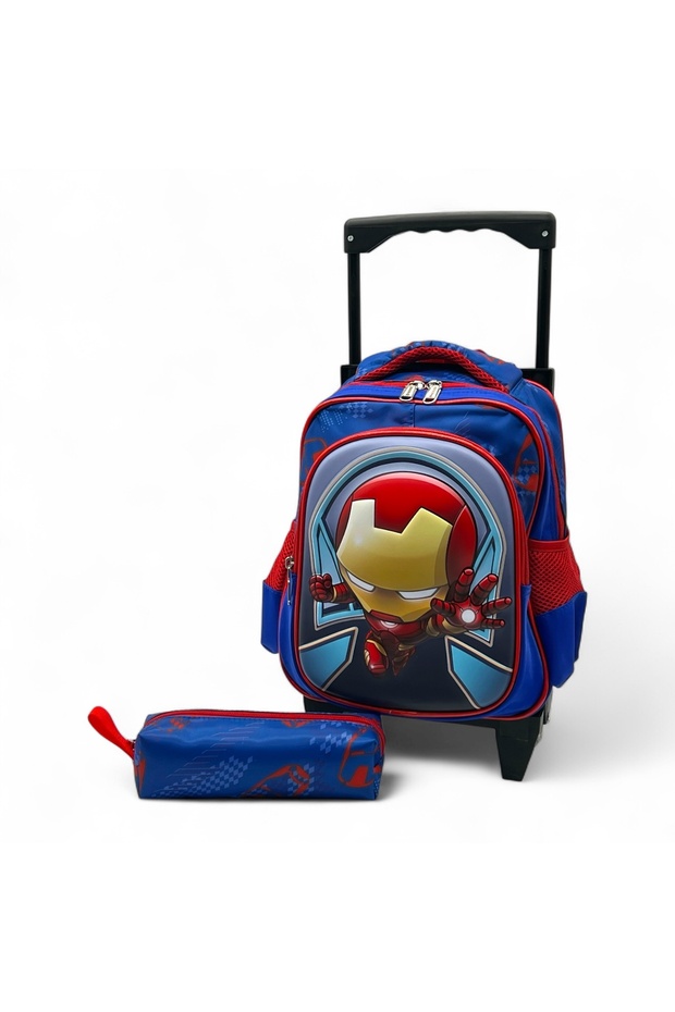 2-Piece Boys School Backpack 12 Inch