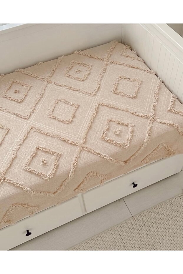 İskandinav Divan Örtüsü Pike, Yatak Örtüsü Koltuk örtüsü 130×240 Cm - 1