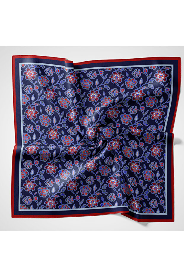 Natural Patterned Scarf - 1