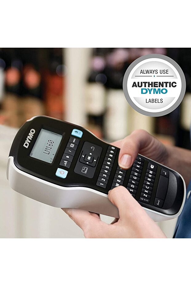 LabelManager LM160 Handheld Label Maker (1790415), Black - 3