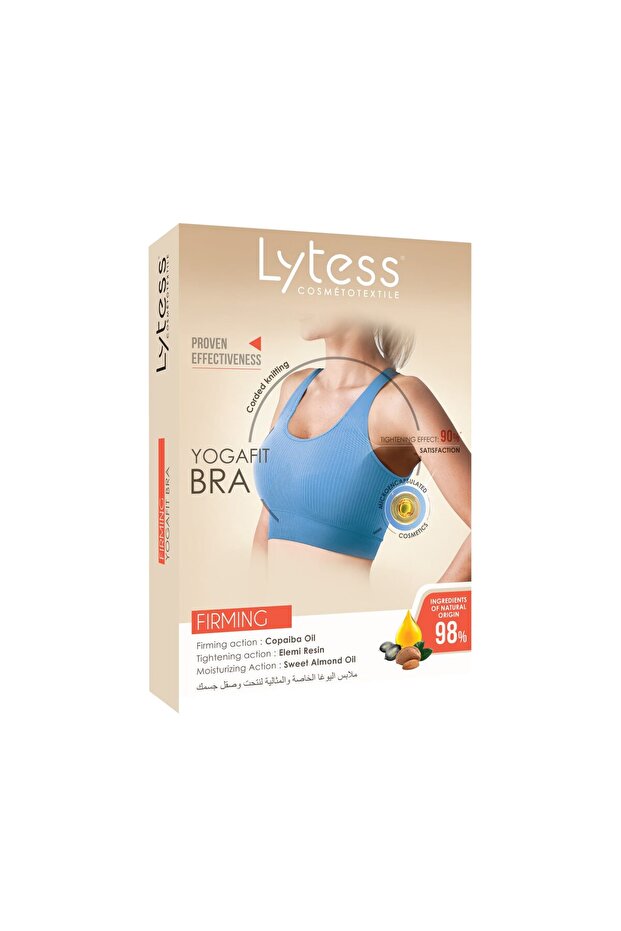 Yogafit Firming Bra Pagoda Blue S/M