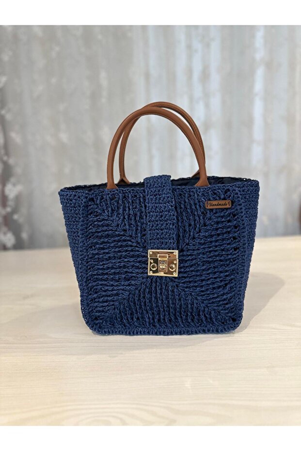 El Yapımı Örgü Çanta - 1