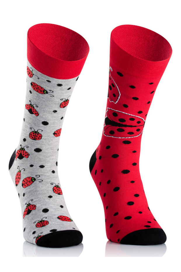 Βαμβακερές κάλτσες Ladybug - 2