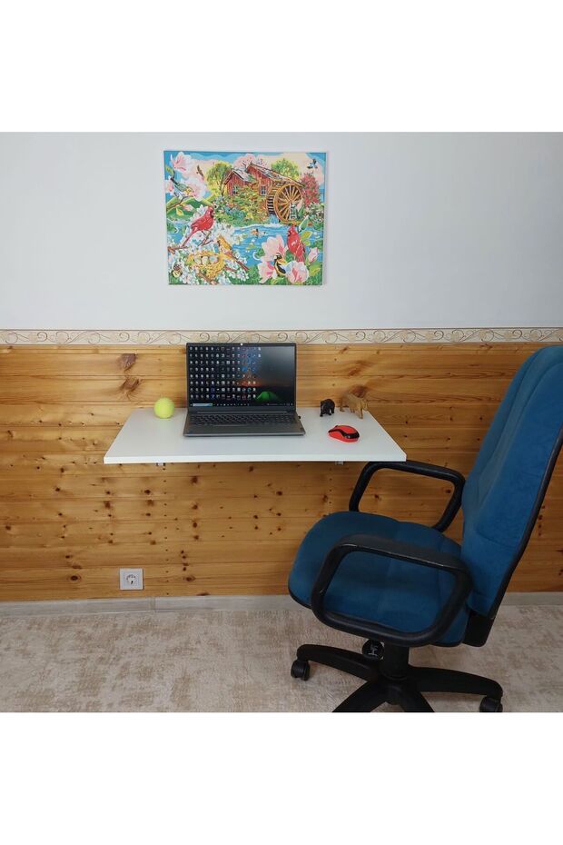 Folding wall table, white, code MO6038 - 4