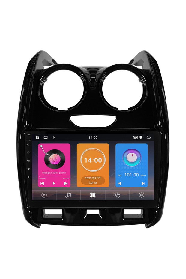 Dacia Duster Android Multimedya Sistemi (2015-2017) CRV-4810XAA - 1