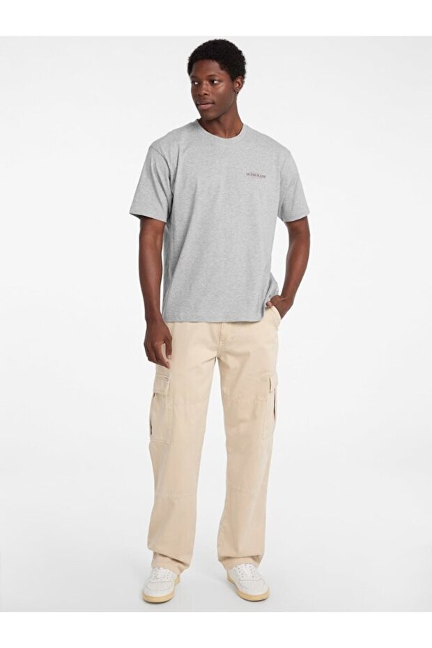 Gj Ss Cn Os Erkek Oversize Fit T-Shirt - 5