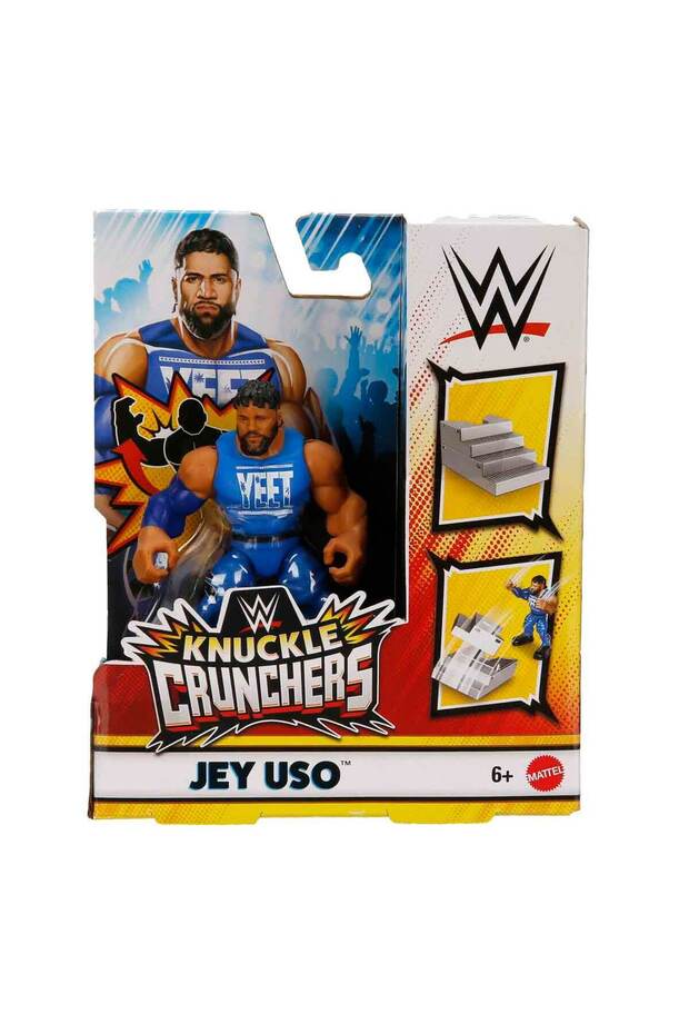 WWE Güçlü Güreşçiler Aksiyon Figürü HWH19 - Jey Uso Jch70 - 6