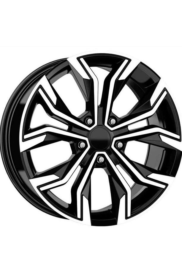 -W7618-02 6.5.x16" -5x114,3 ET35 73.1 Deep Black Diamond Gloss Jant (4 Adet) - 1