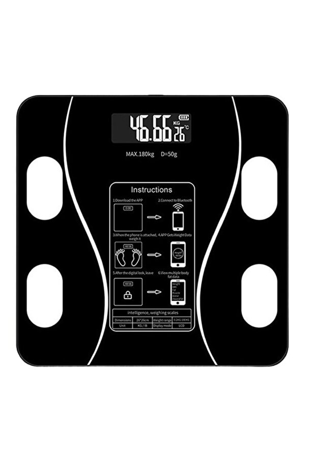 Cântar electronic inteligent pentru corp, EMATTERIO® - 4