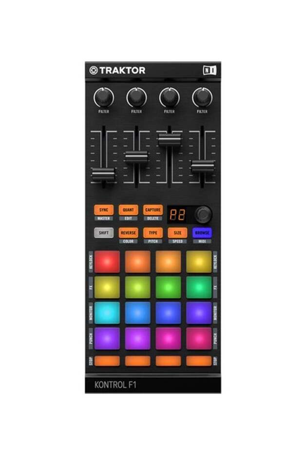 TRAKTOR KONTROL F1 - وحدة تحكم DJ لأجهزة Remix
