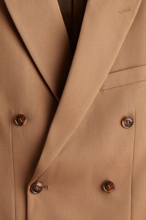 Kruvaze Ceket Relaxed Fit - 7