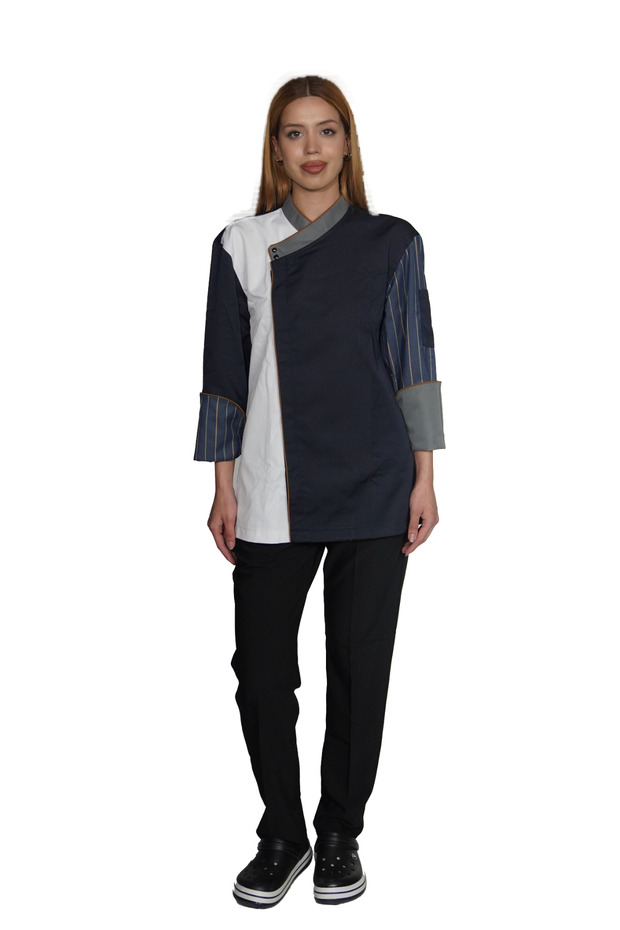 ÜÇ RENKLİ AŞÇI / ŞEF CEKETİ - 6