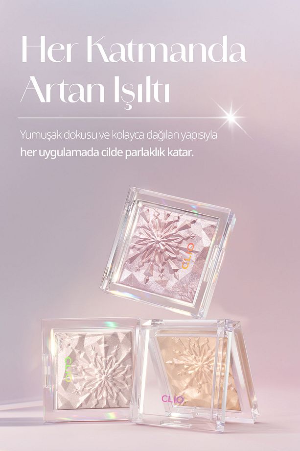 Mikro Inci Tanecikleriyle Yoğun Işıltı Sağlayan Highlighter Prism Highlighter 03 Frozen Crystal - 7