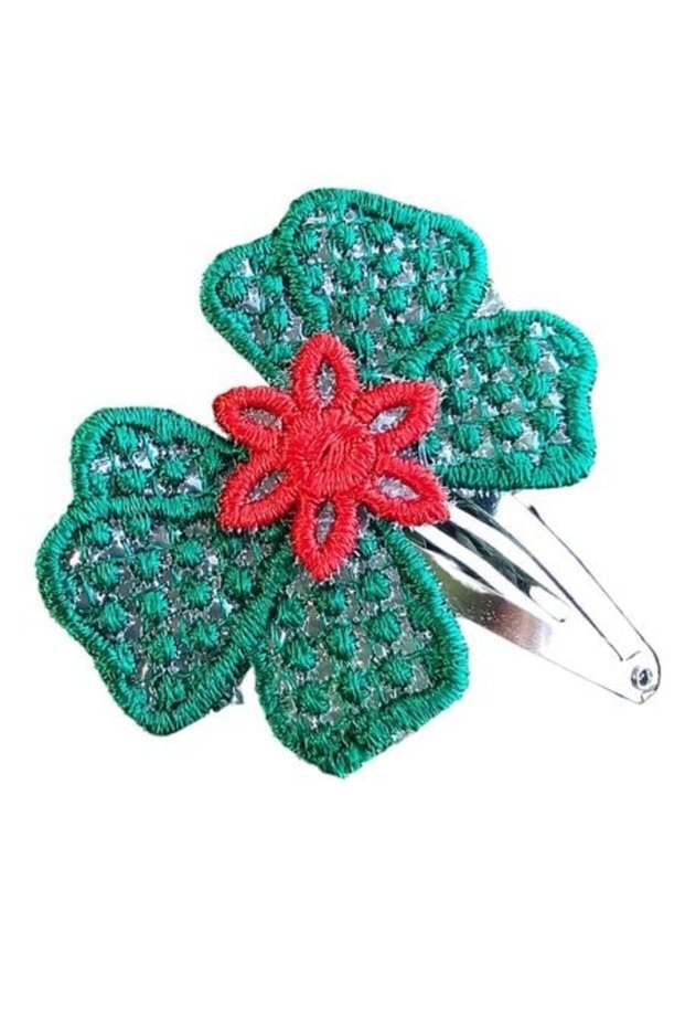 Clama Brodata Happy Vibe Verde, multicolor