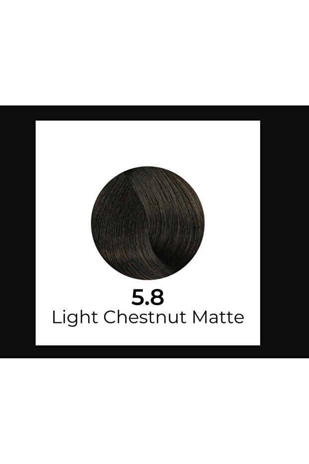 Hair Color No 5/8 Light Chestnut Matte 100ml