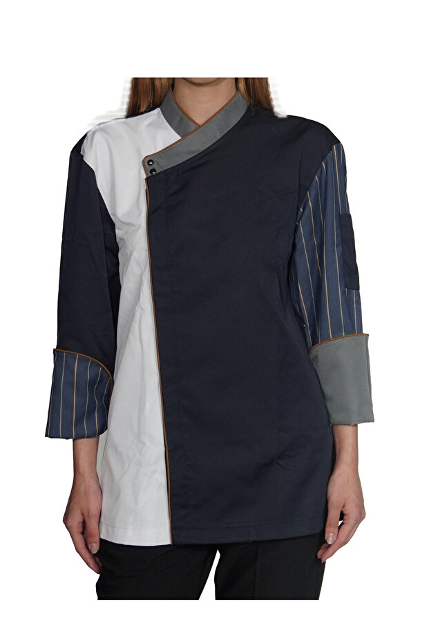 ÜÇ RENKLİ AŞÇI / ŞEF CEKETİ - 2