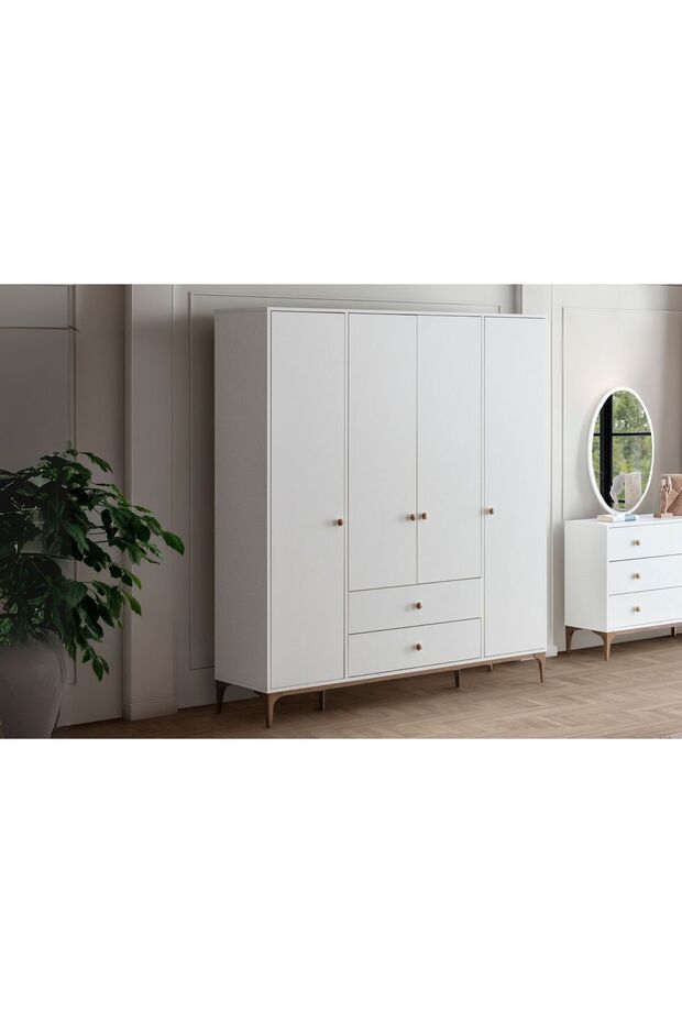 Loop 4 Kapılı Gardırop - 1