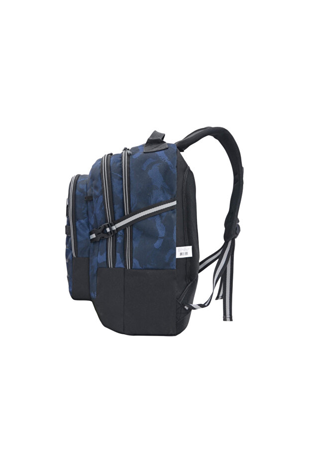 حقيبة ظهر مدرسية مطبوعة بأحزمة كتف قابلة للتعديل - 12×21 سم - 3