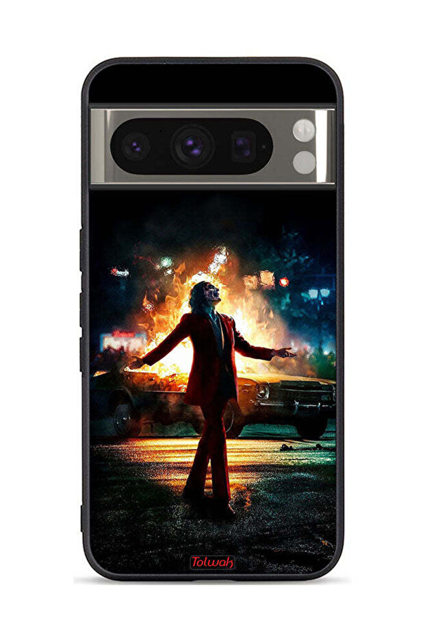 Google Pixel 8 Pro Protective Case Cover Joker Happy Mode