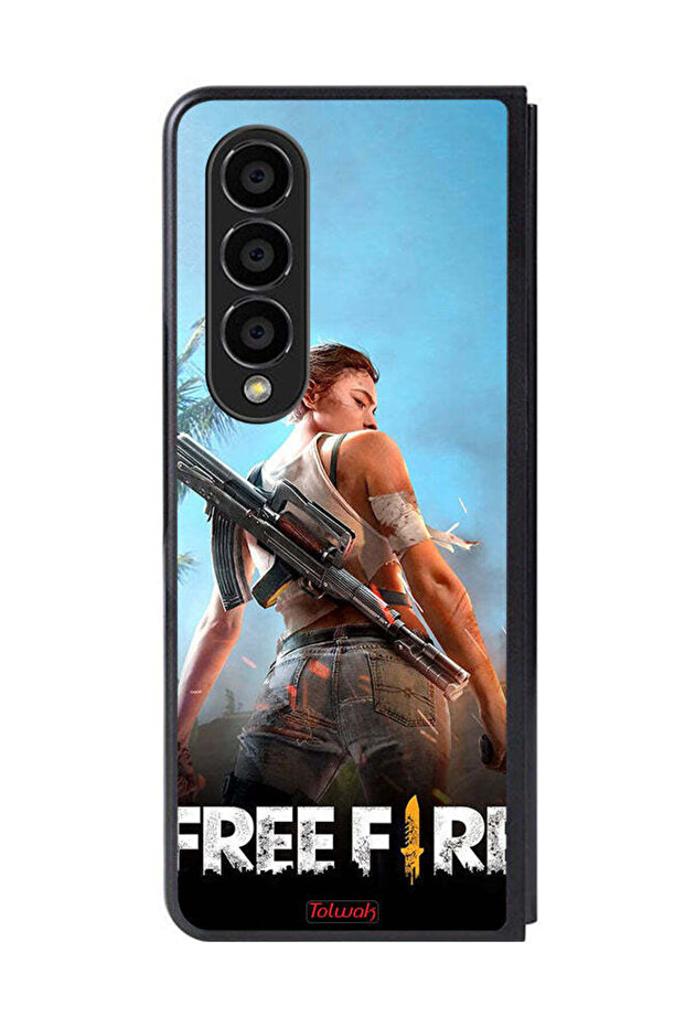 Samsung Galaxy Z Fold 4 Protective Case Cover Free Fire