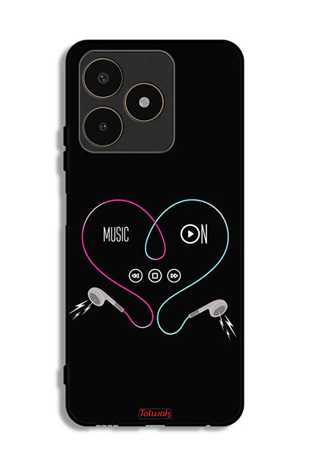 Realme C53 Protective Case Cover Music On