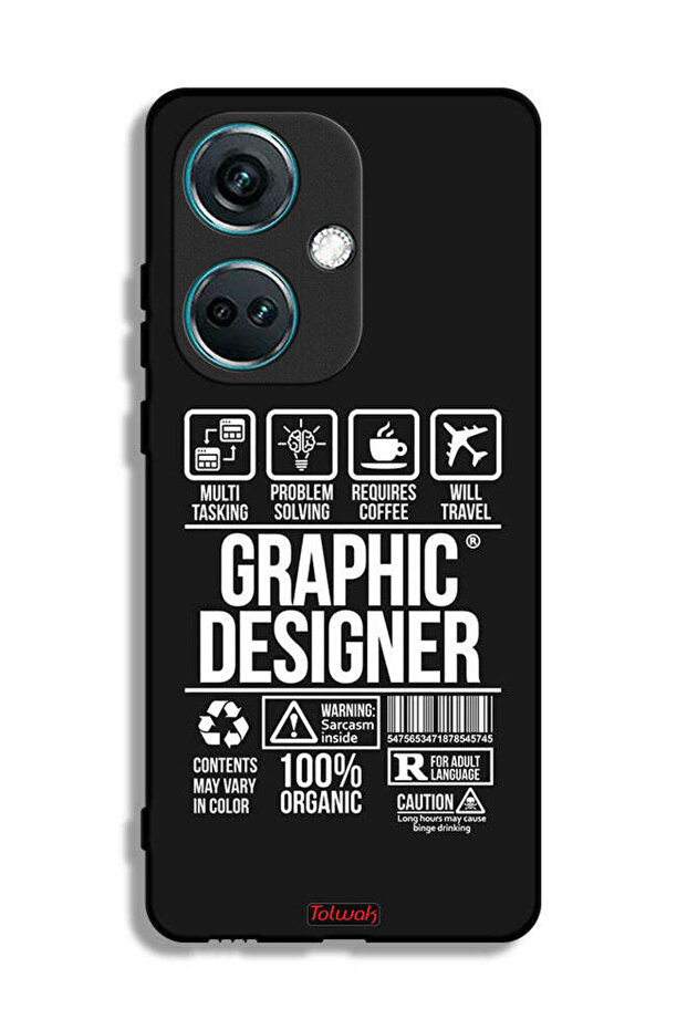 OnePlus Nord CE3 Protective Case Cover Graphic Designer Sticker