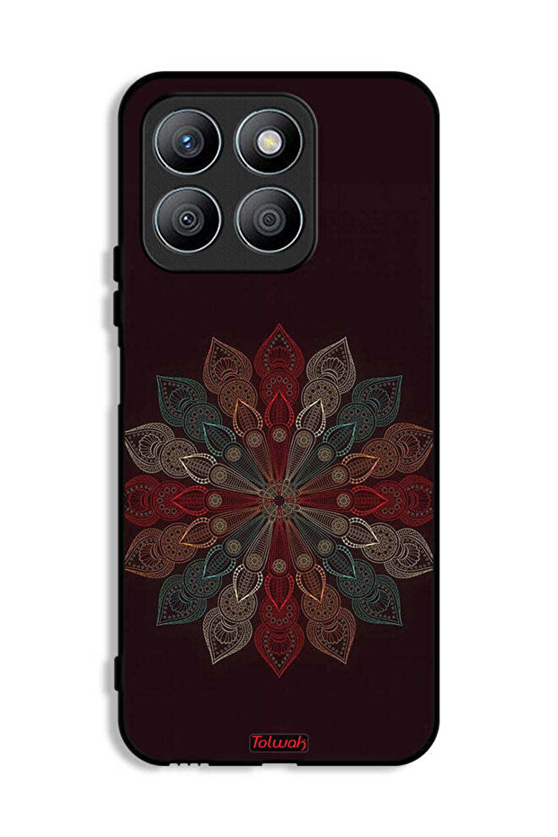 Honor X8b Protective Case Cover Mandala Flower Art