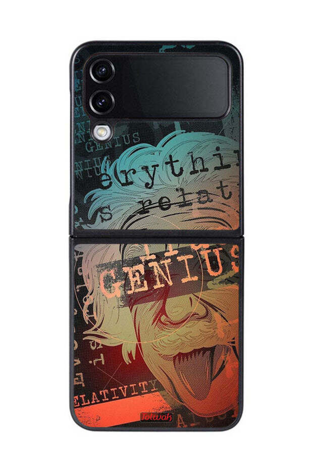 Samsung Galaxy Z Flip 4 Protective Case Cover True Genius