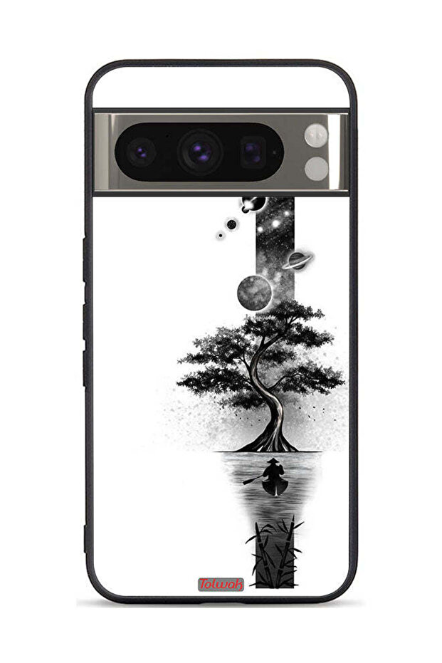Google Pixel 8 Pro Protective Case Cover Earth Space Art