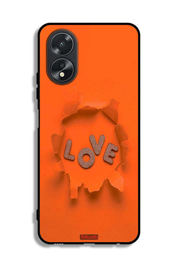 Oppo A38 Protective Case Cover Love