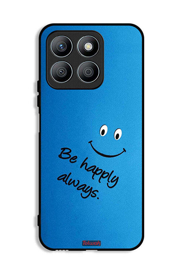 Honor X8b Protective Case Cover Be Happy Always