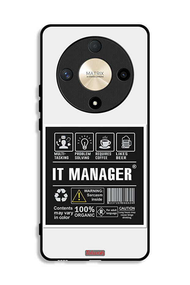 Honor X9b Protective Case Cover It Manager Sticker