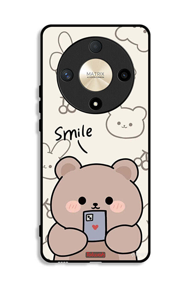 Honor X9b Protective Case Cover Smile Bear Art