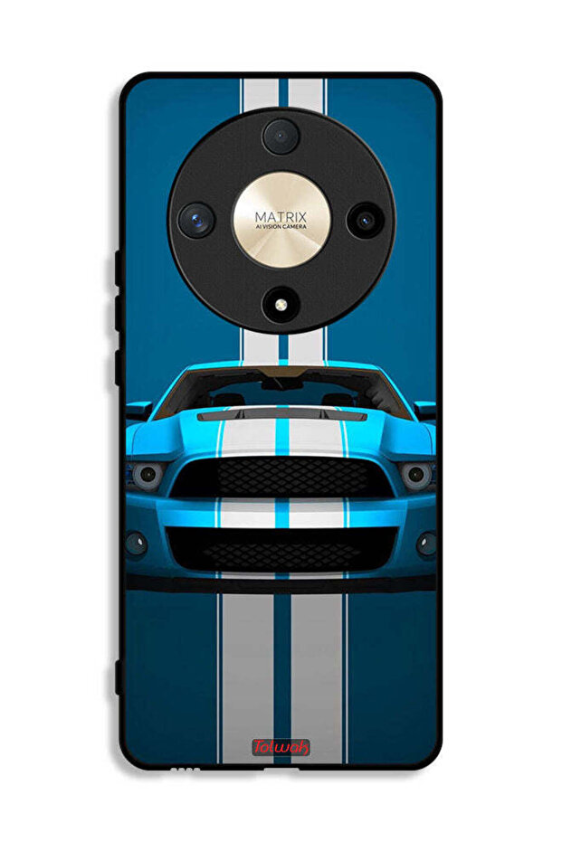 Honor X9b Protective Case Cover Car Abstract Art