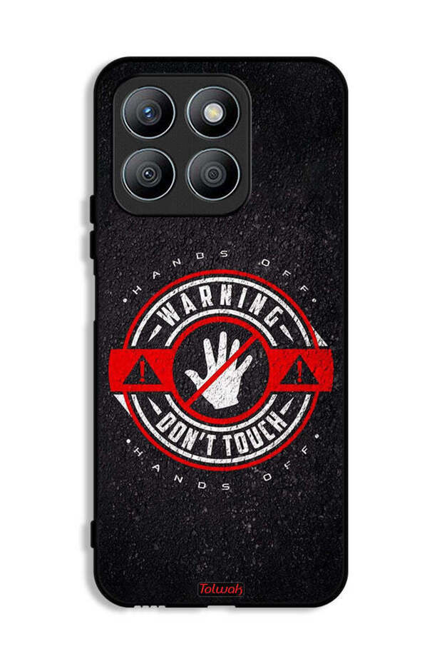 Honor X8b Protective Case Cover Warning Don_T Touch