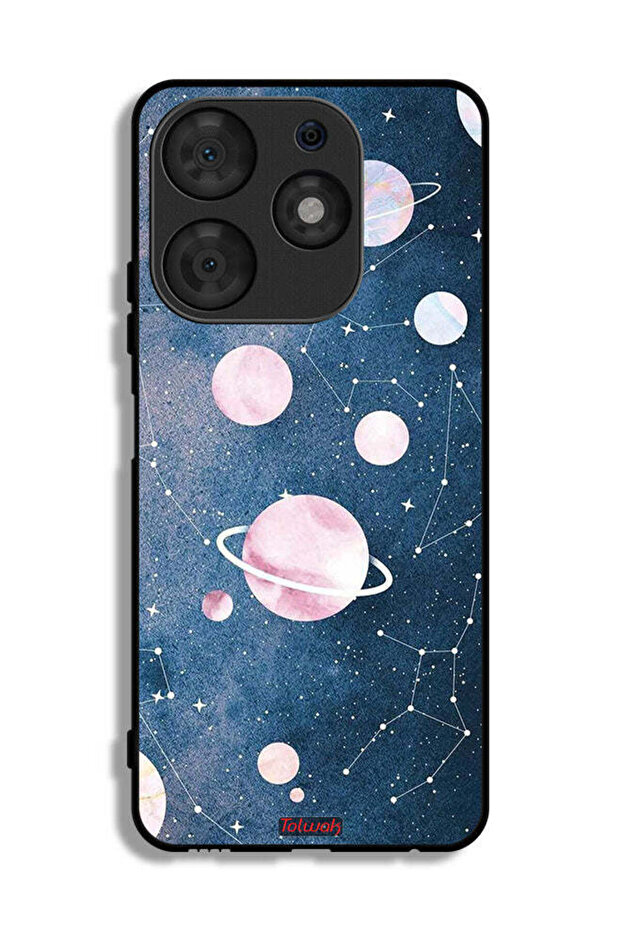 Tecno Spark 10 Pro Protective Case Cover Space Art