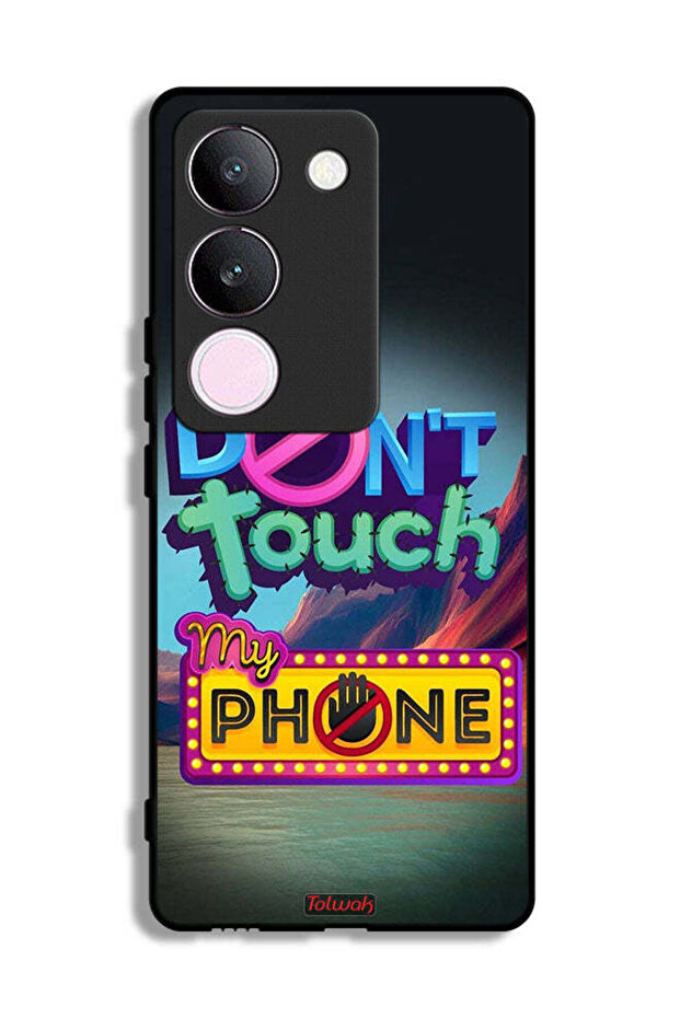 vivo V29 Protective Case Cover Do Not Touch My Phone