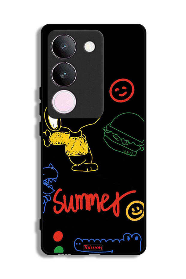 vivo S17 Protective Case Cover Summer Sticker