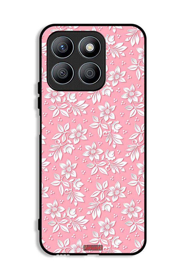 Honor X8b Protective Case Cover Flowers Background Pattern