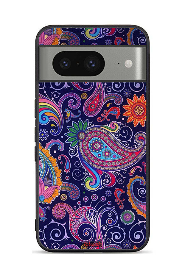 غطاء حماية لجهاز Google Pixel 8 بنمط فن الماندالا - 1