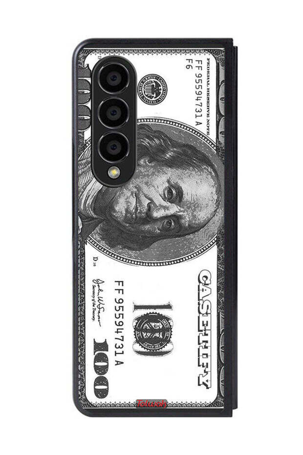 Samsung Galaxy Z Fold 4 Protective Case Cover Dollar Pattern
