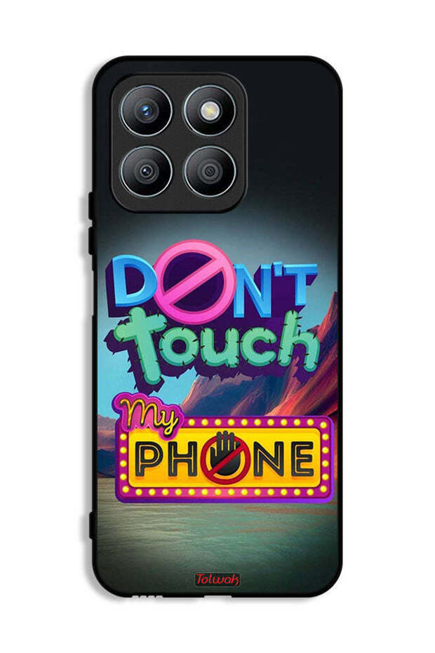 Honor X8b Protective Case Cover Do Not Touch My Phone