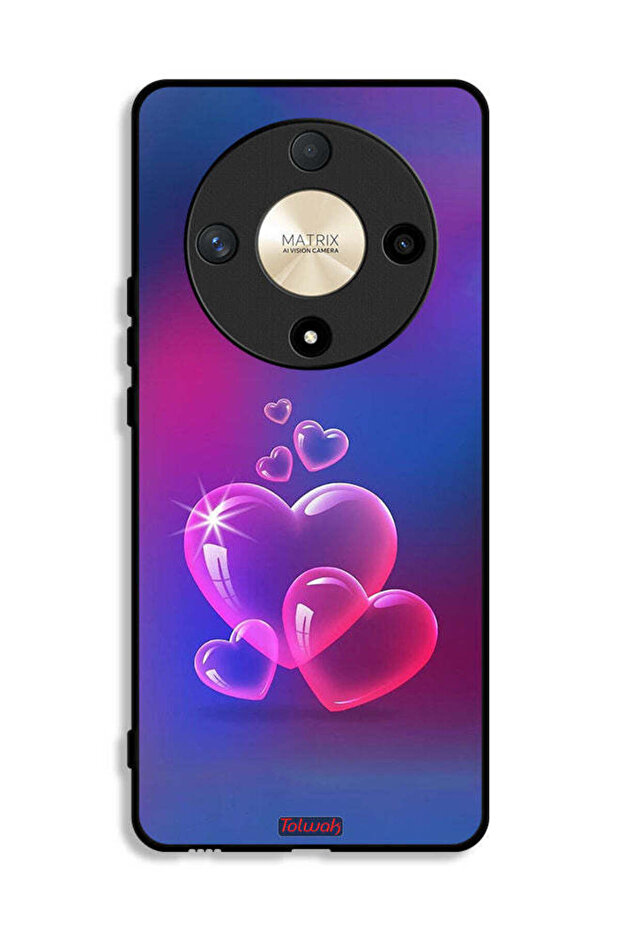 Honor X9b Protective Case Cover Water Hearts