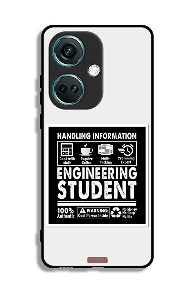 OnePlus Nord CE3 Protective Case Cover Engineering Student Sticker