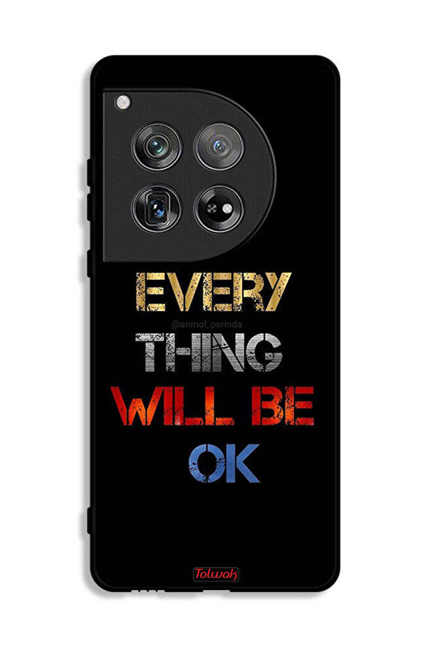OnePlus 12 Protective Case Cover Everything Will Be Ok