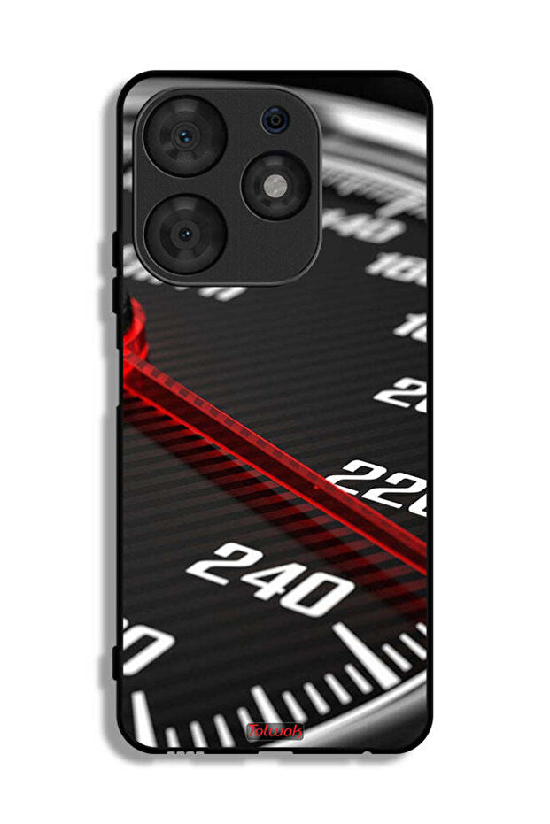 Tecno Spark 10 Pro Protective Case Cover Speed Meter