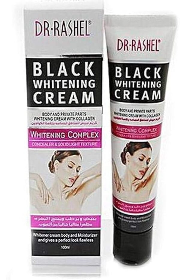 Dr Rashel Black Whitening Cream For Body - 100ml