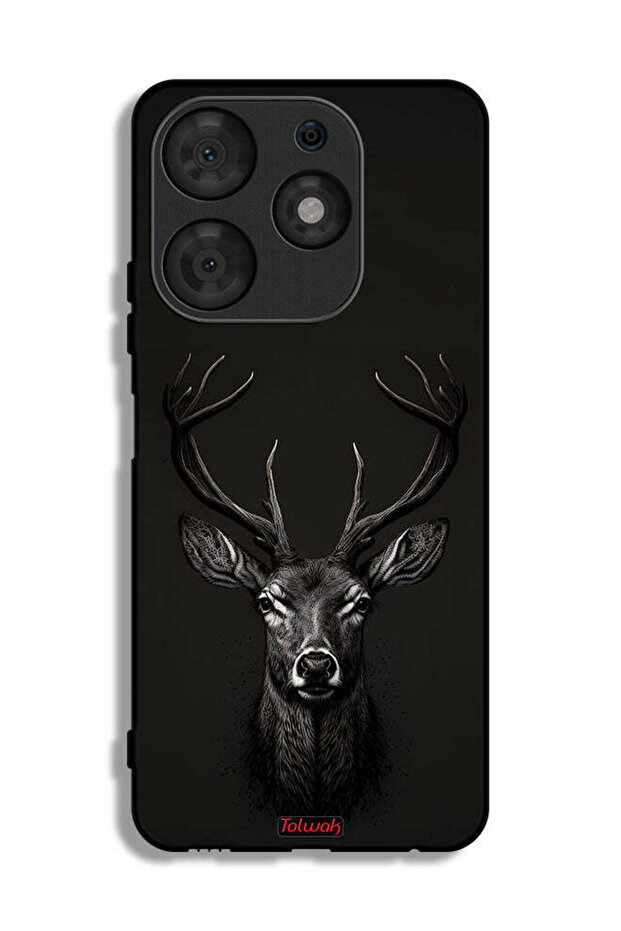 Tecno Spark 10 Pro Protective Case Cover Deer Digital Art
