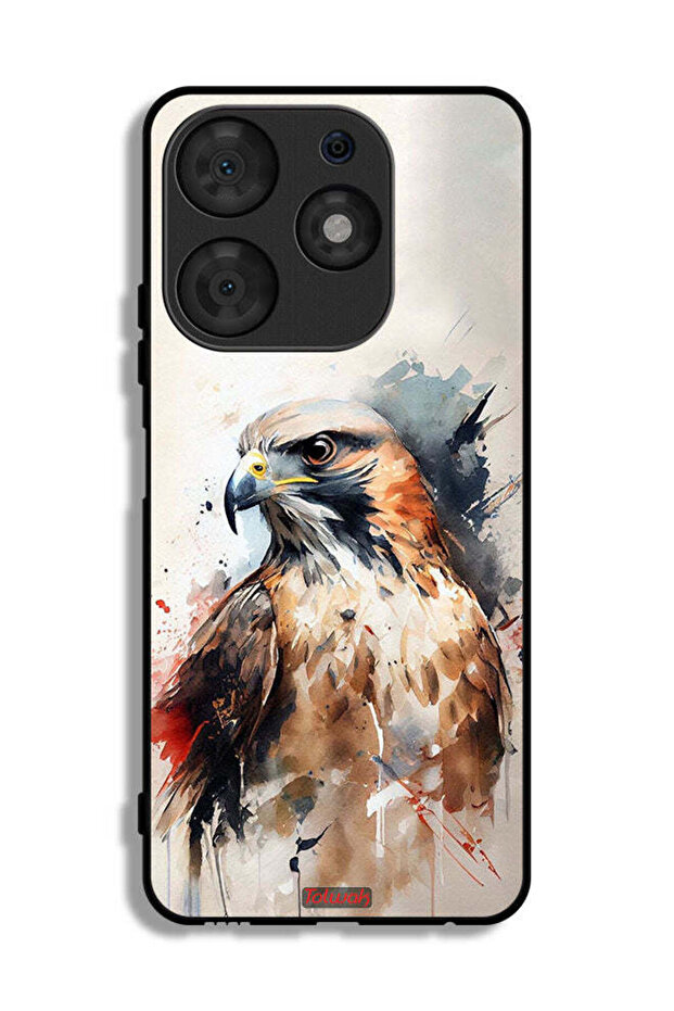 Tecno Spark 10 Pro Protective Case Cover Eagle Abstract Art